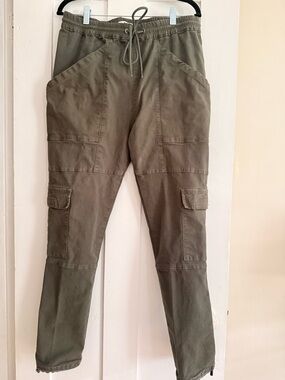 PacSun Olive Green Cargo Jogger Pants